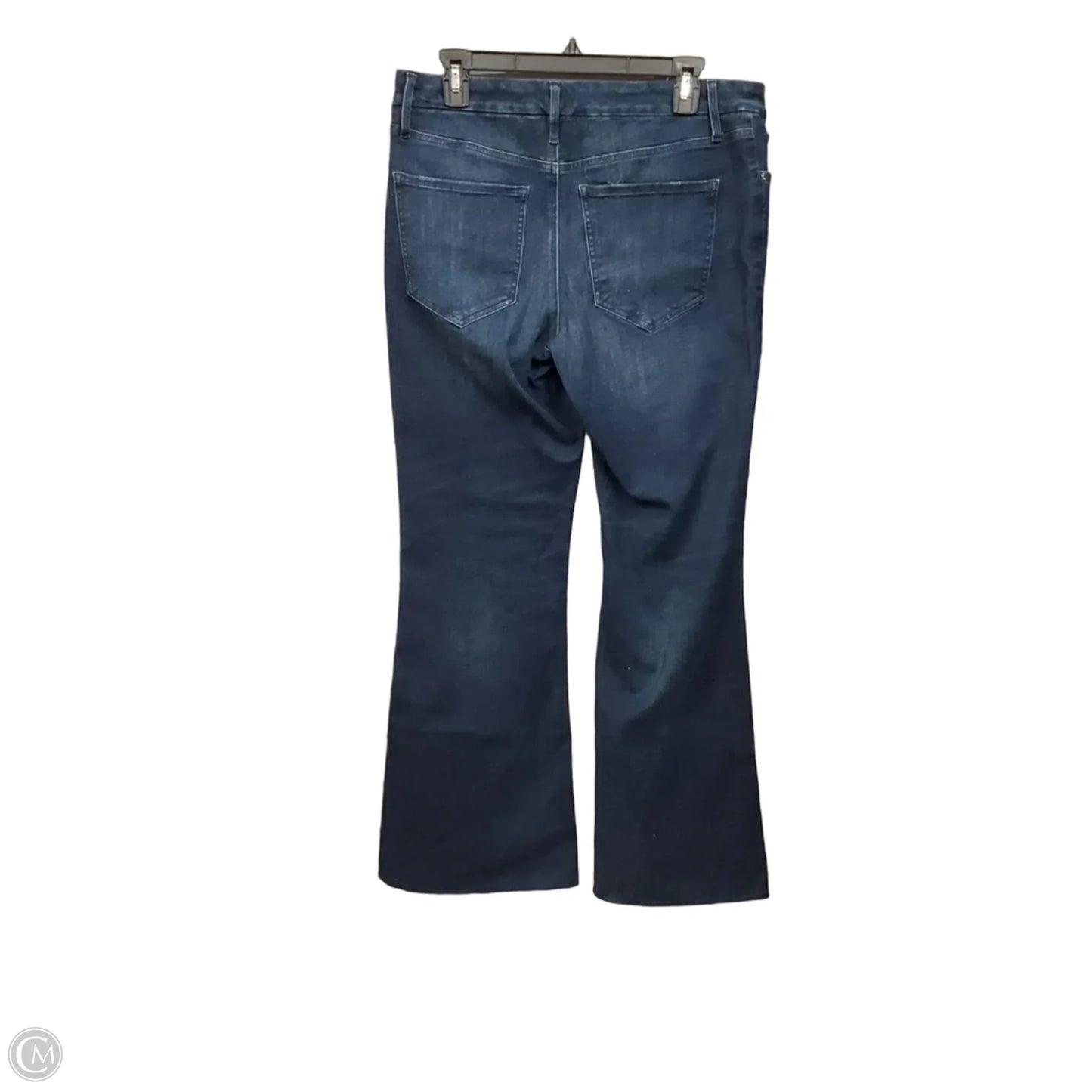Jeans Flared By Express In Blue Denim, Size: 12