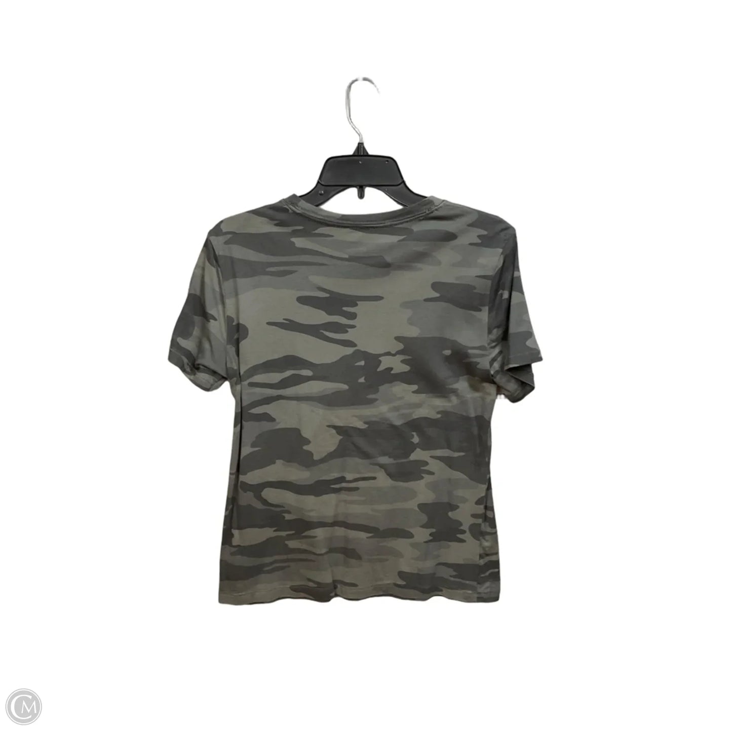 Top Short Sleeve By Splendid In Camouflage Print, Size: M