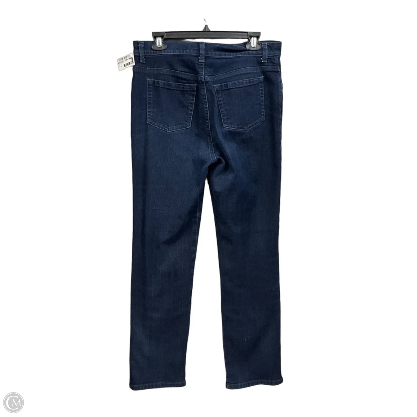 Jeans Straight By Gloria Vanderbilt In Blue Denim, Size: 10