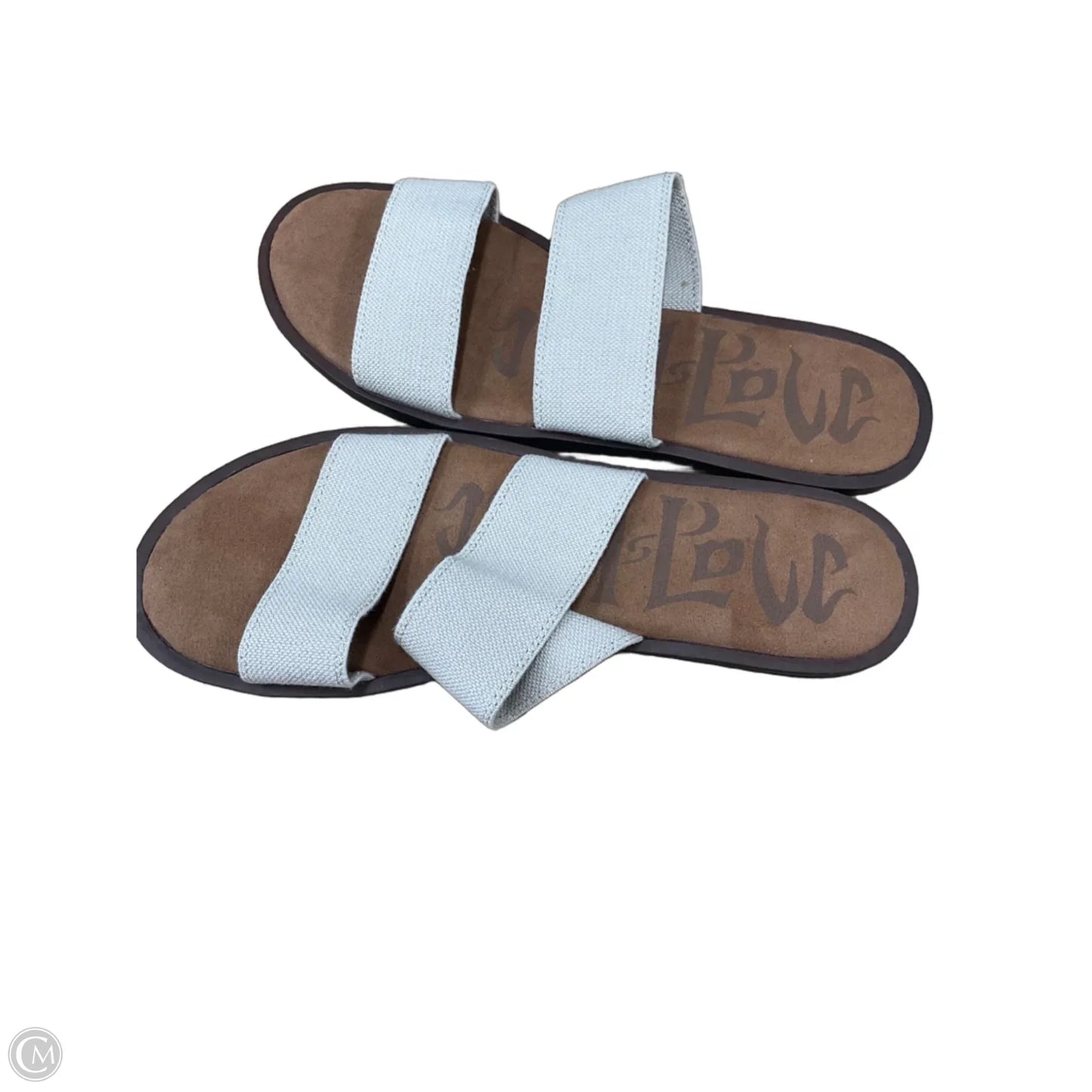 Sandals Flats By Mad Love In Beige, Size: 9