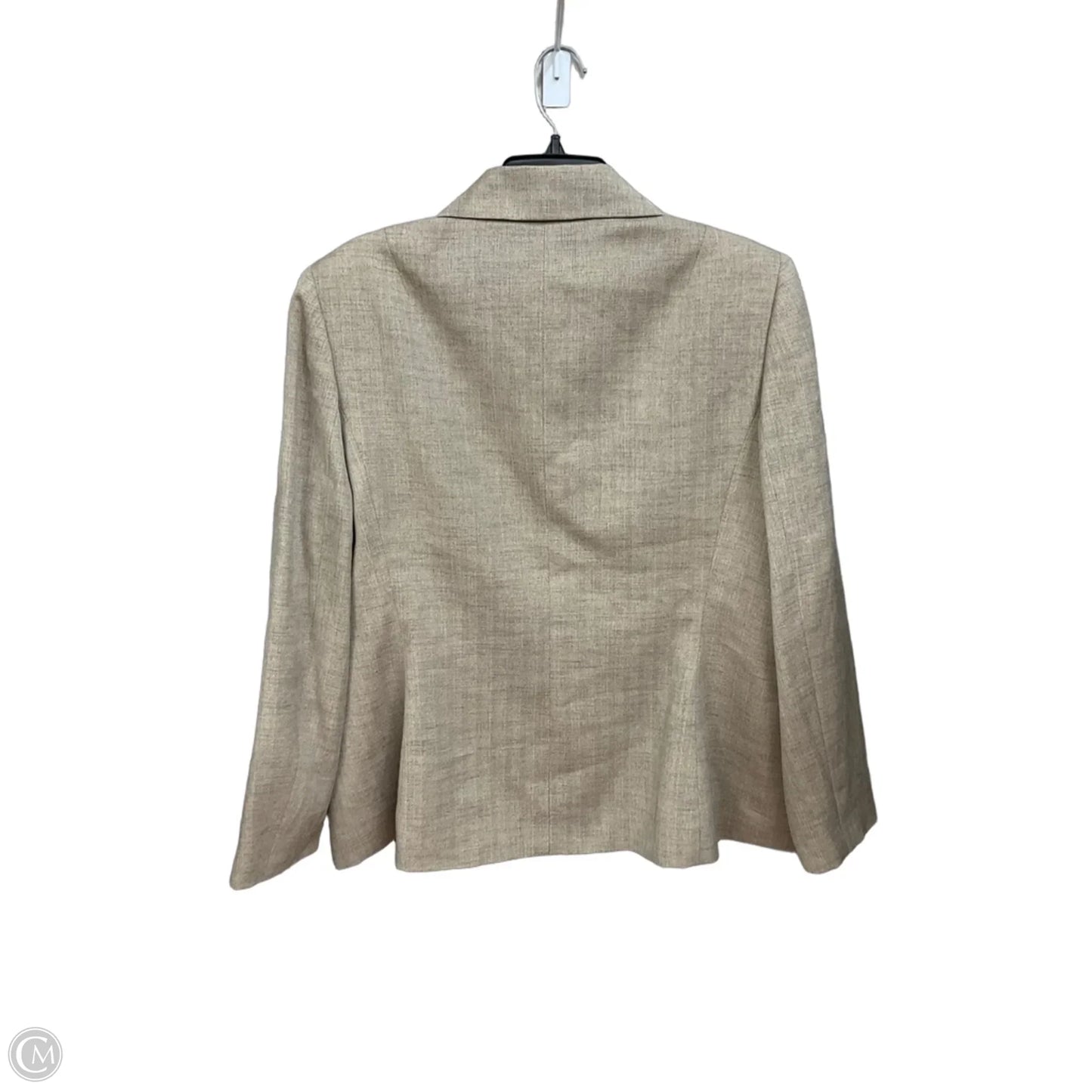 Blazer By Le Suit In Tan, Size: Xl