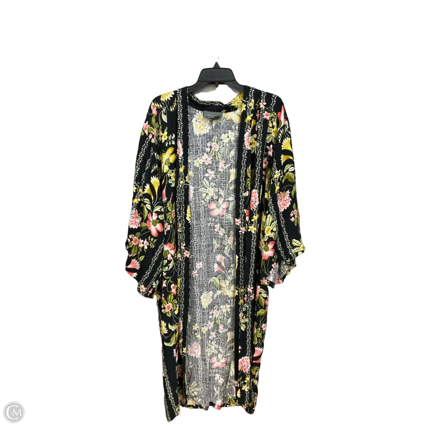 Kimono By Anthropologie In Floral Print, Size: Osfm
