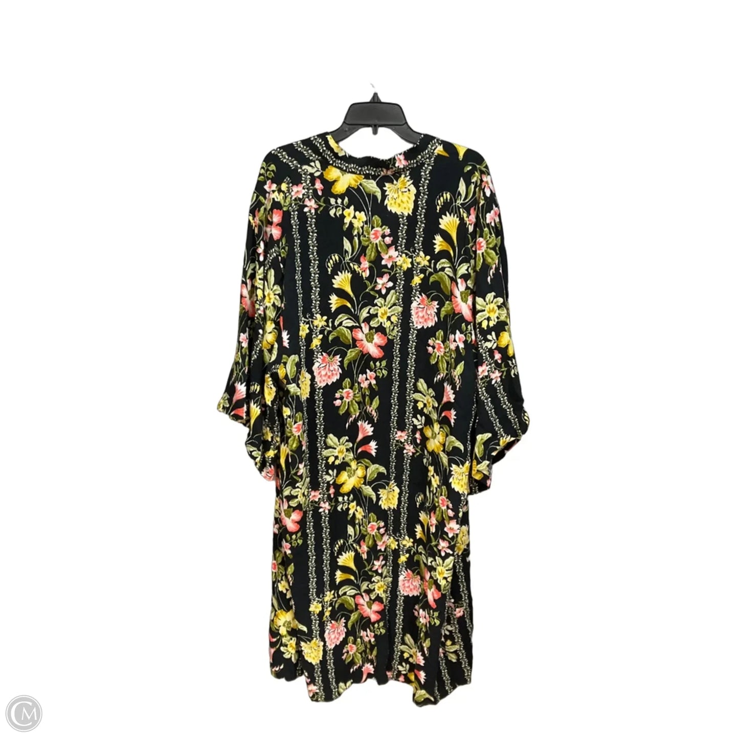 Kimono By Anthropologie In Floral Print, Size: Osfm