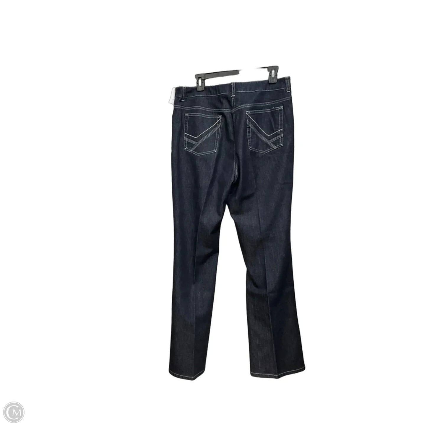 Jeans Boot Cut By Jones New York In Blue Denim, Size: 12