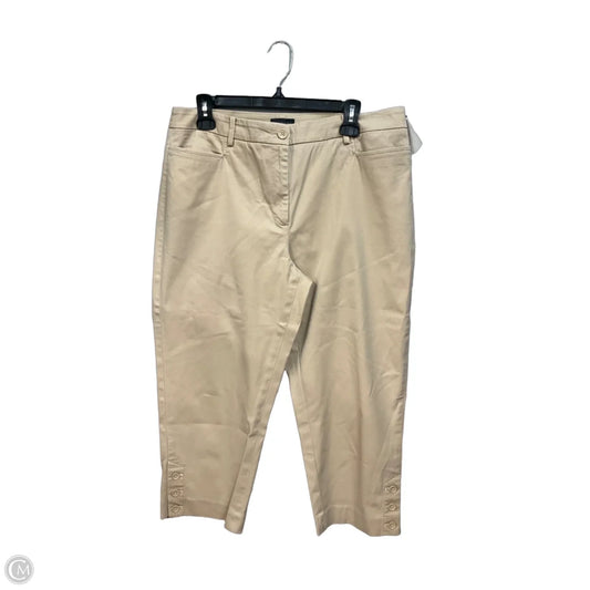 Pants Dress By Talbots In Tan, Size: 12