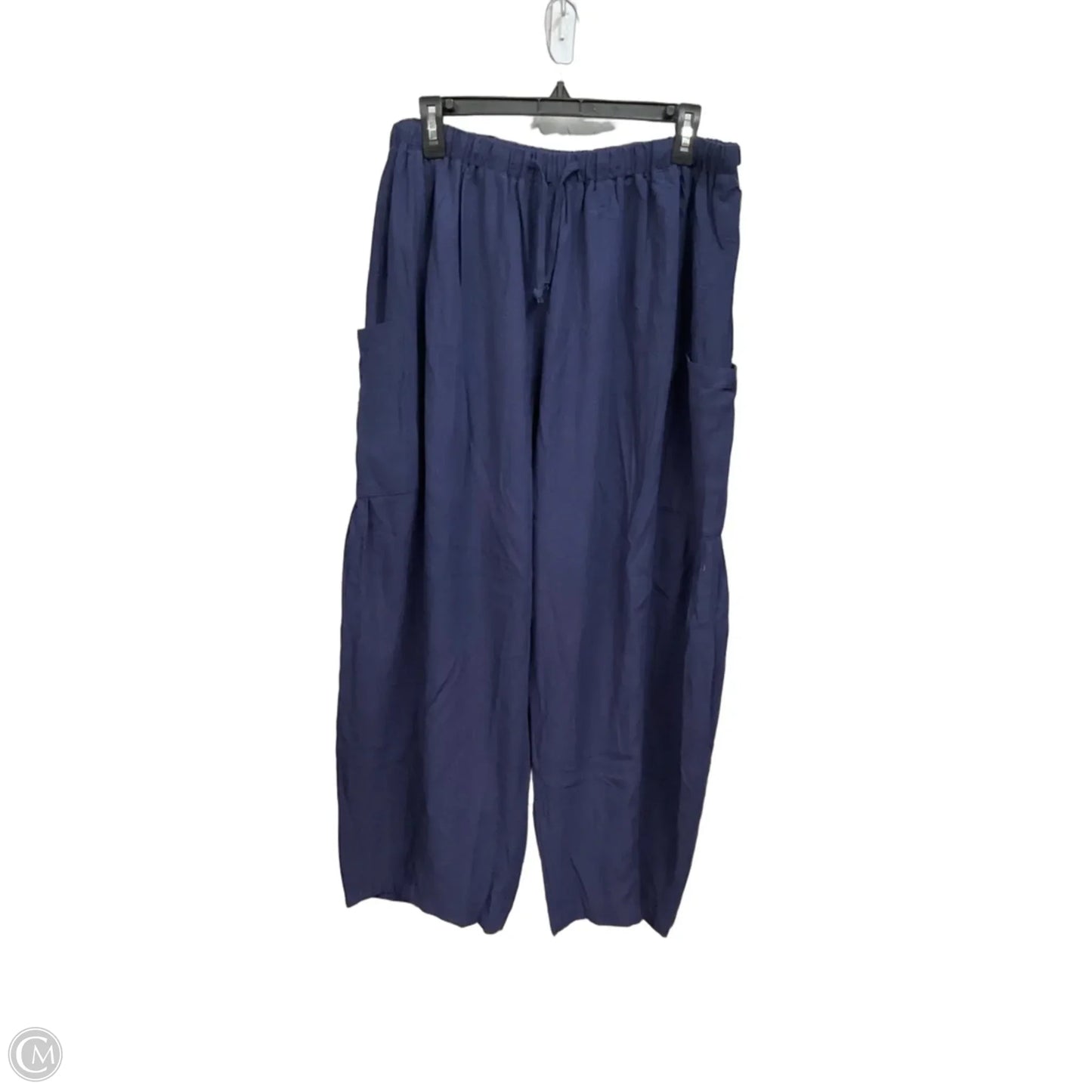 Pants Linen By Cmc In Navy, Size: 12