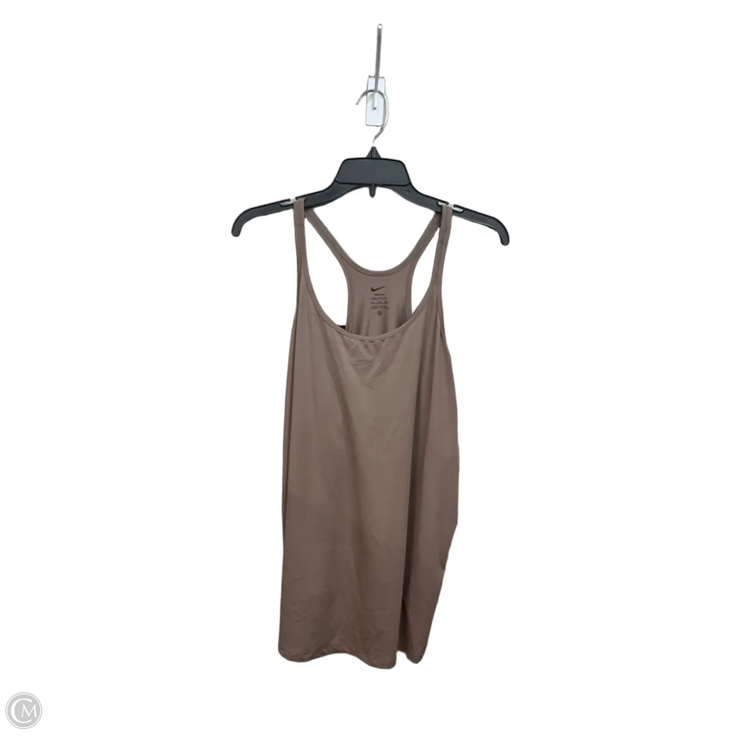 Athletic Tank Top By Nike Apparel In Brown, Size: Xxl