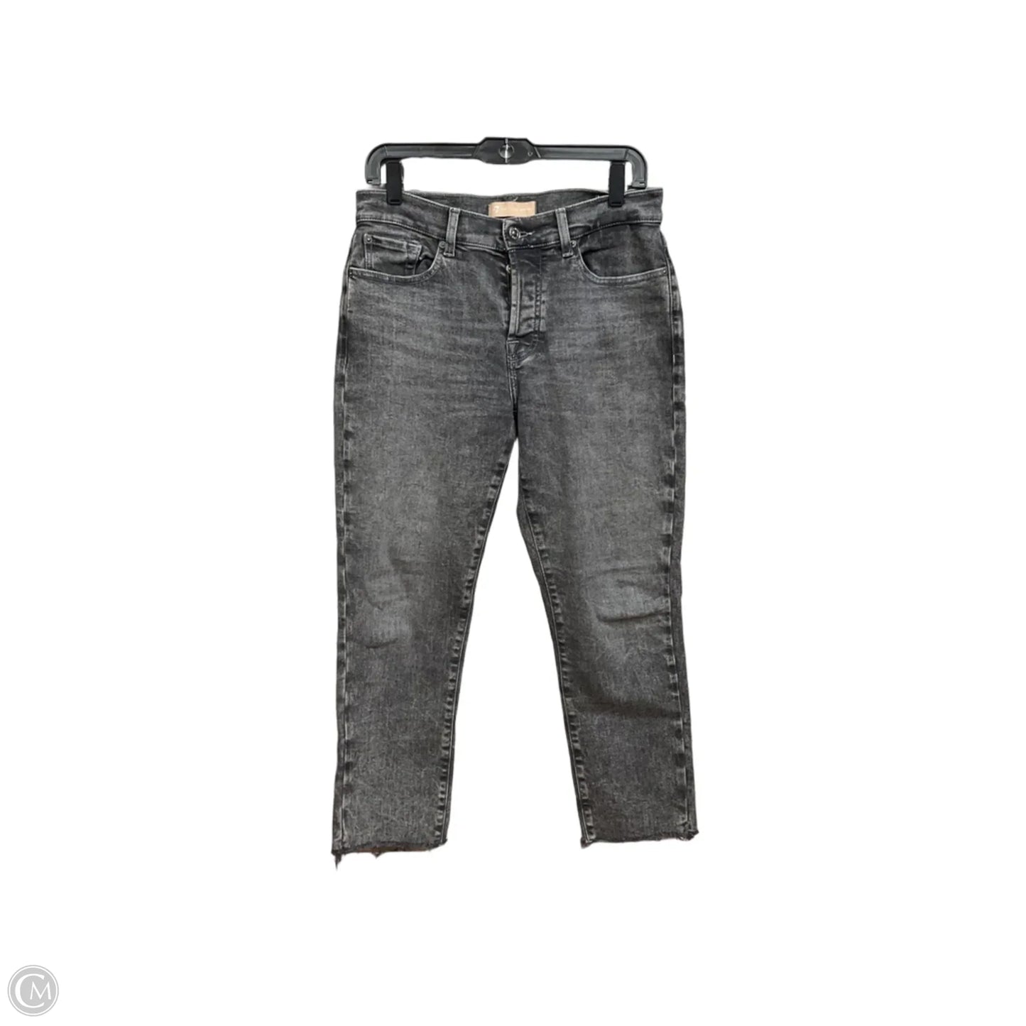 Jeans Skinny By 7 For All Mankind In Grey Denim, Size: 6