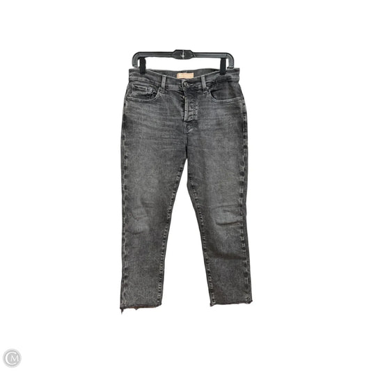 Jeans Skinny By 7 For All Mankind In Grey Denim, Size: 6