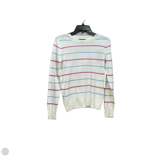 Top Long Sleeve By Banana Republic In Striped Pattern, Size: Xs