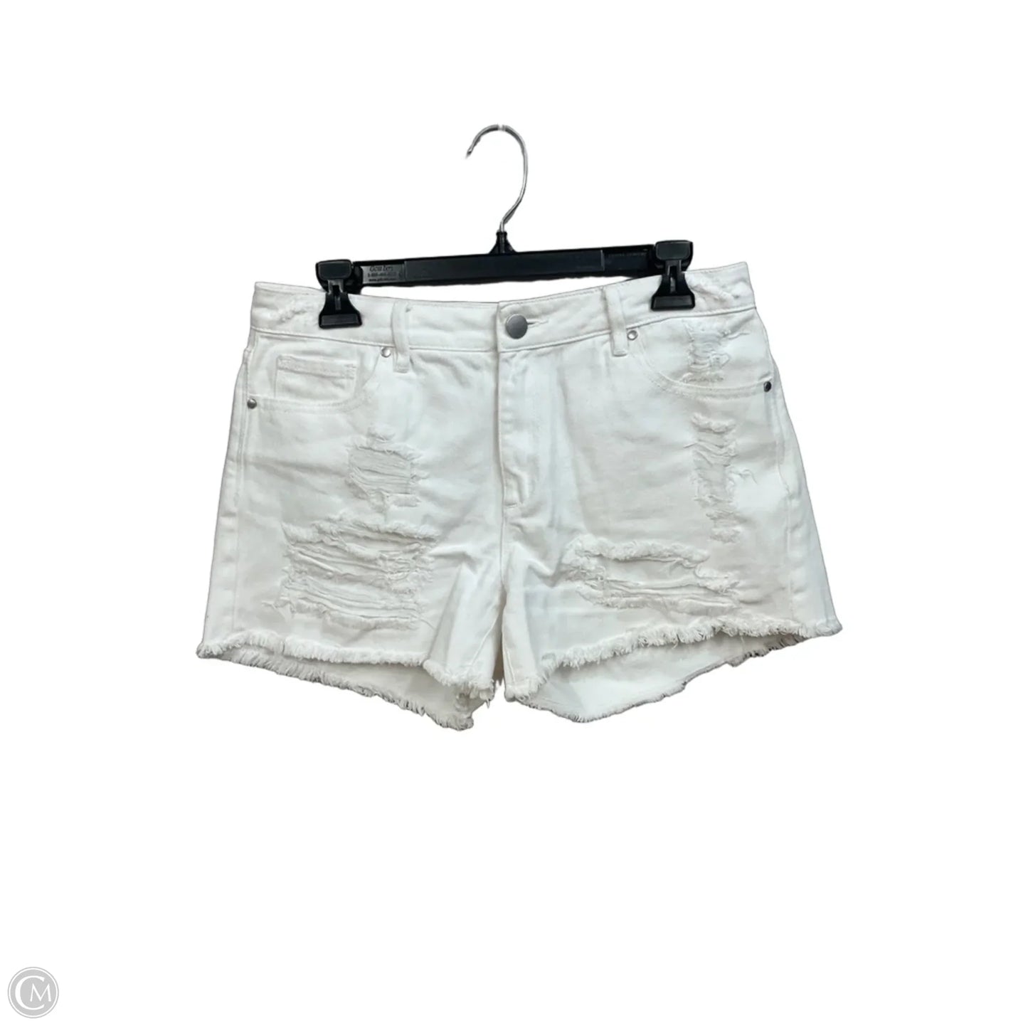 Shorts By Rachel Roy In White Denim, Size: 6