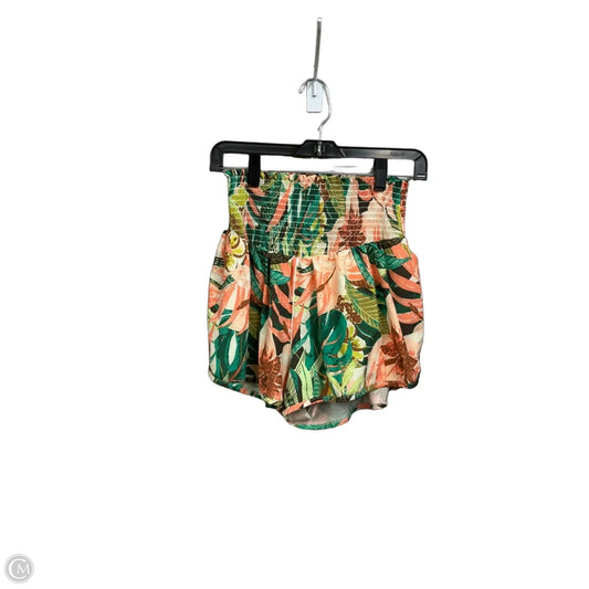 Athletic Bra By Offline In Tropical Print, Size: L