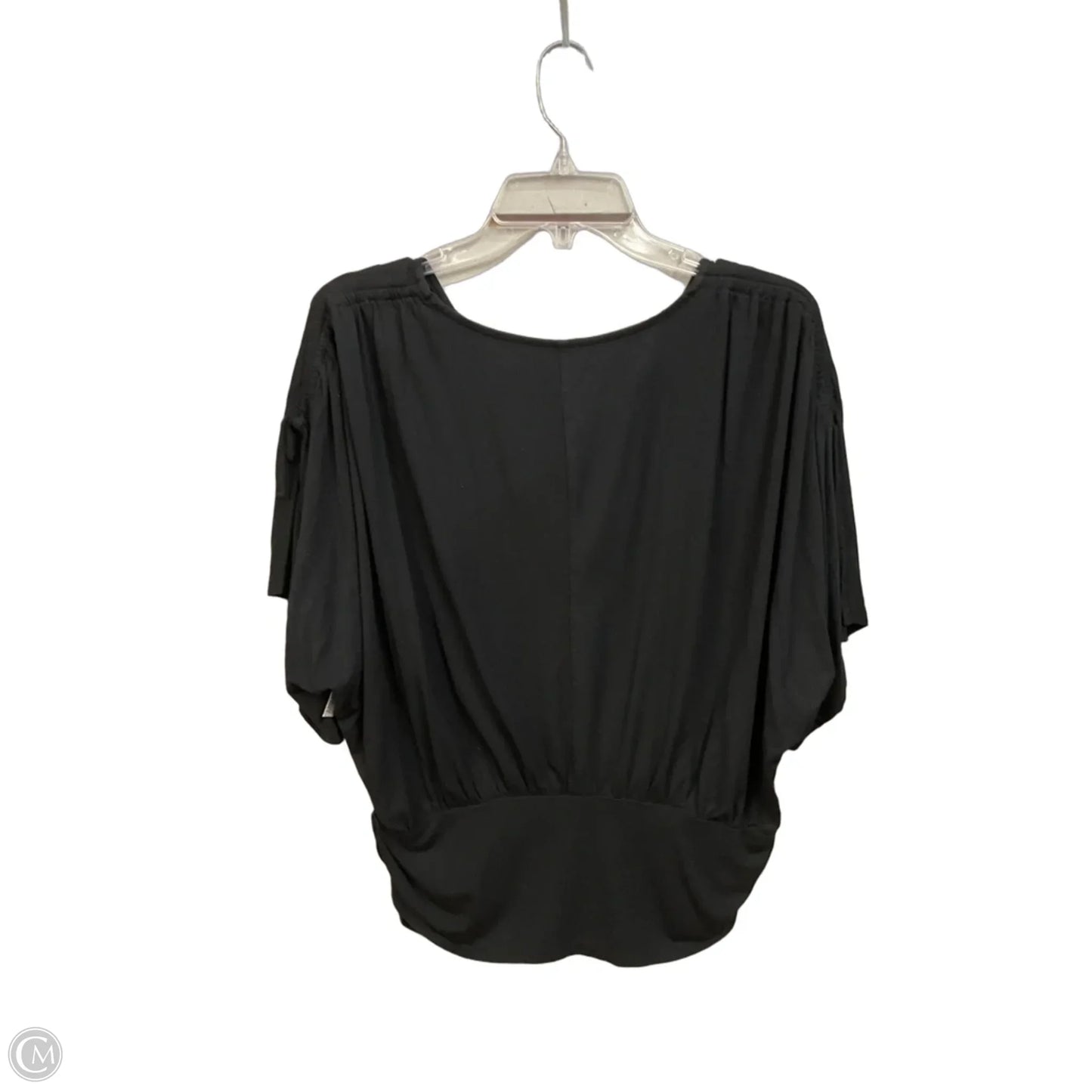 Top Short Sleeve By Inc In Black, Size: Xl