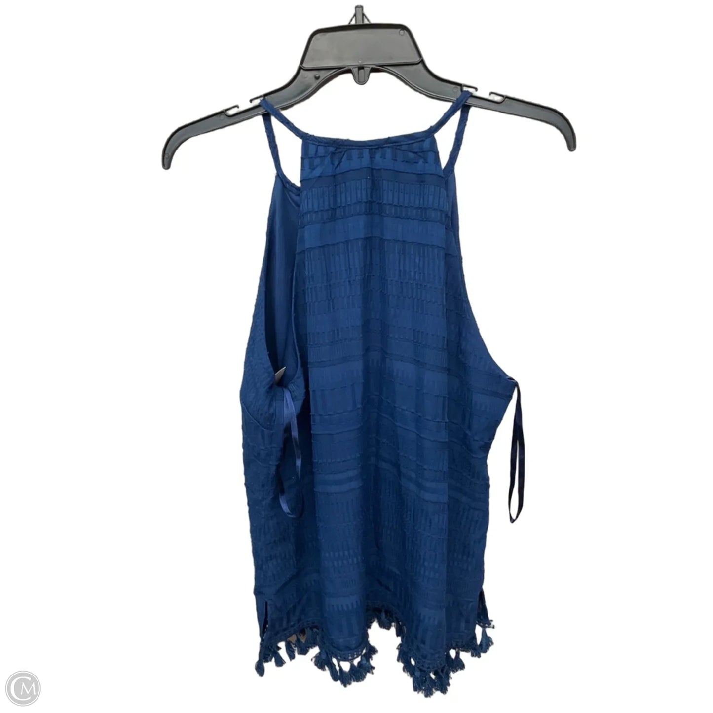Top Sleeveless By New York And Co In Blue, Size: M