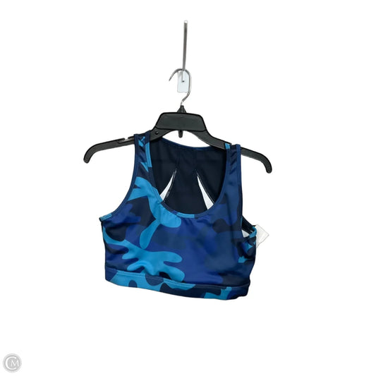 Athletic Bra By Zyia In Camouflage Print, Size: L