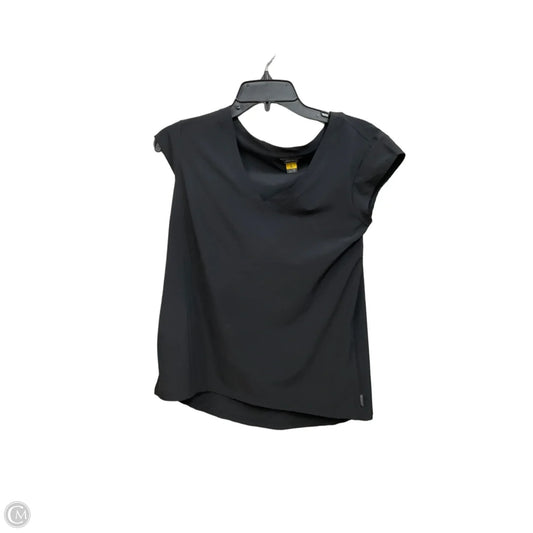 Athletic Top Short Sleeve By Eddie Bauer In Grey, Size: Xs
