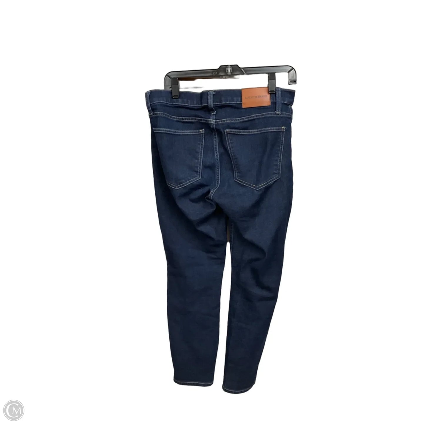 Jeans Skinny By Lucky Brand In Blue Denim, Size: 10