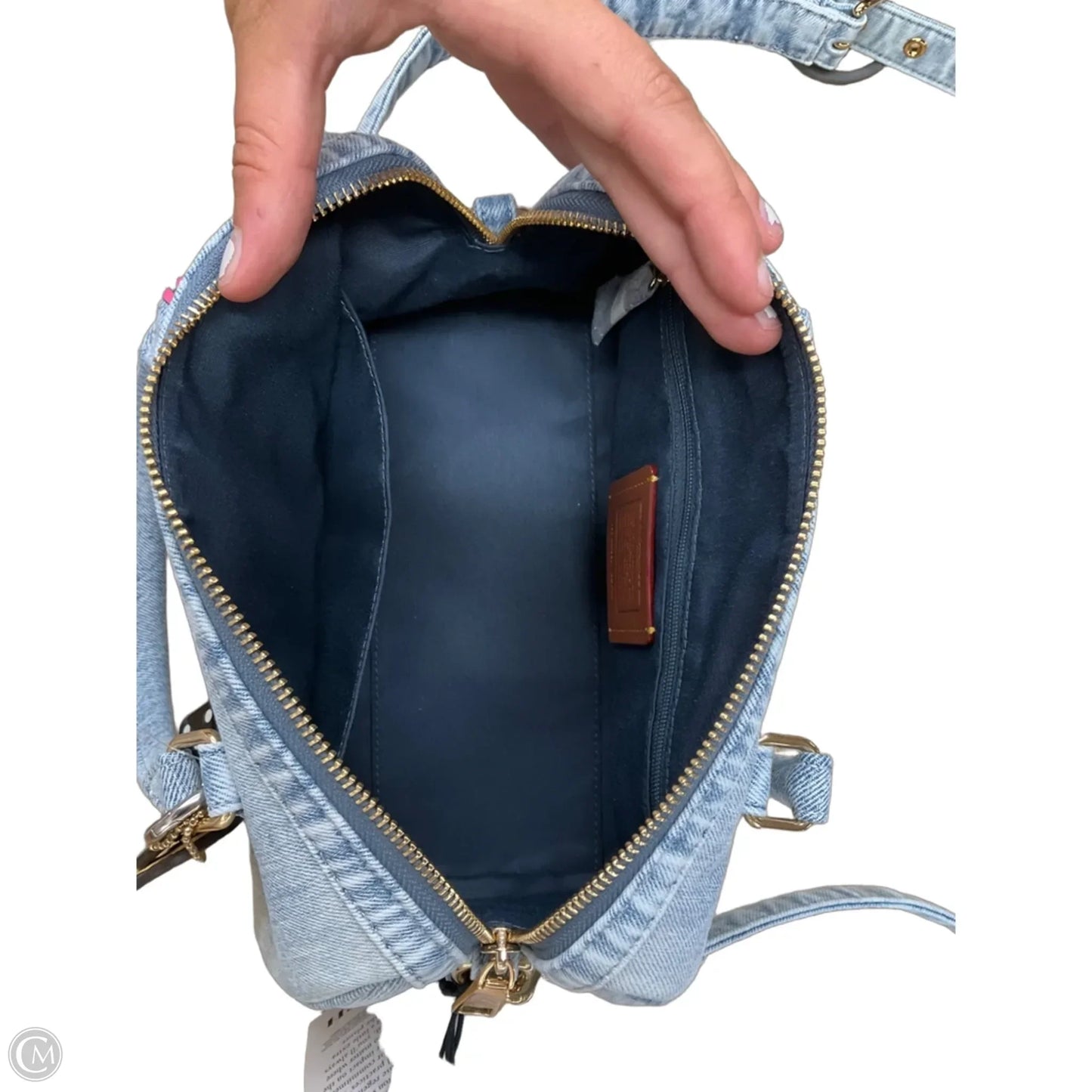 Crossbody Designer By Coach, Size: Medium