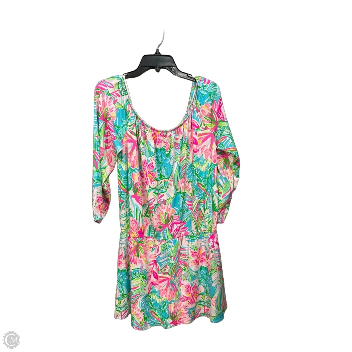 Romper Designer By Lilly Pulitzer In Tropical Print, Size: Xl