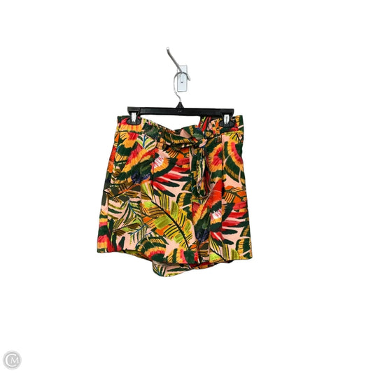 Shorts By Eliane Rose In Tropical Print, Size: 8