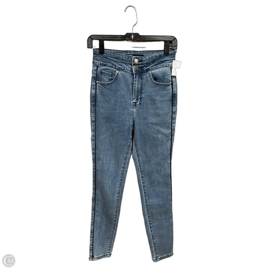 Jeans Skinny By Bebe In Blue Denim, Size: 2