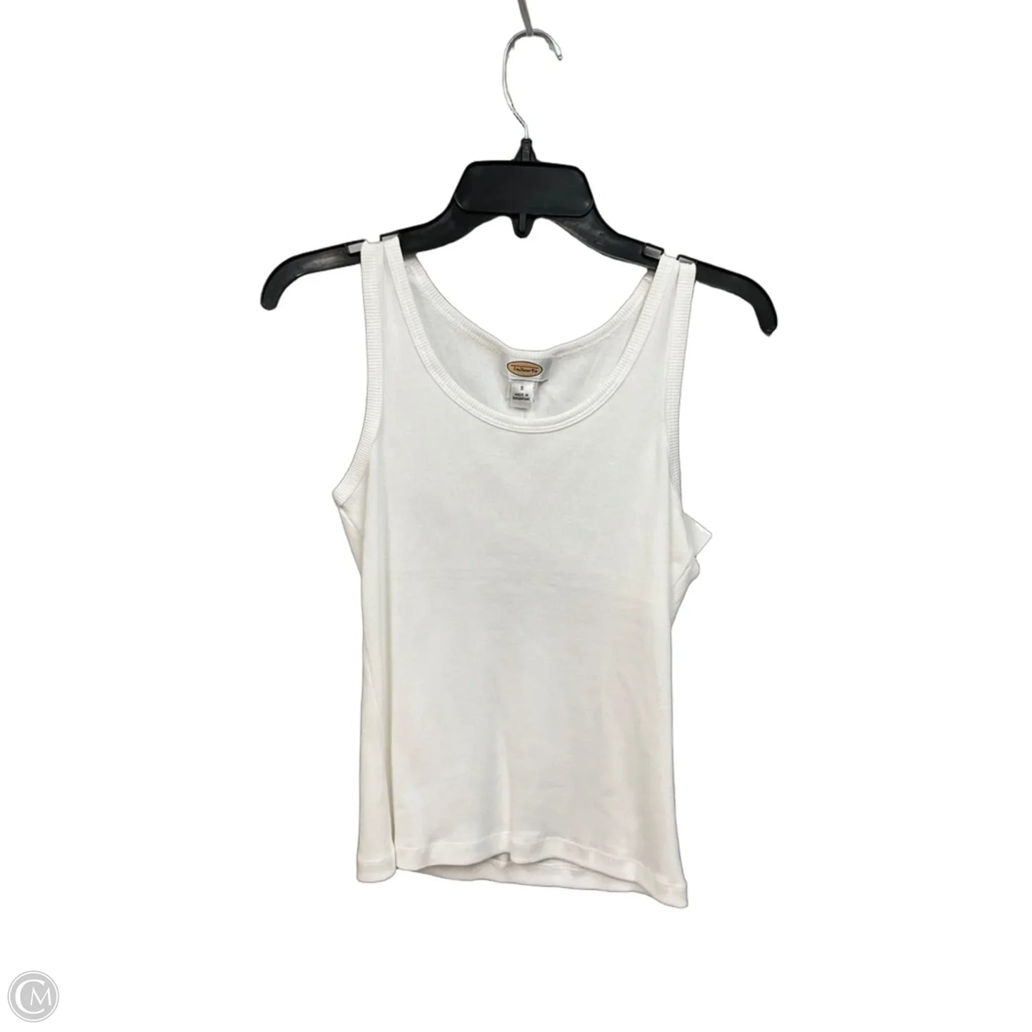 Tank Top By Talbots In White, Size: S