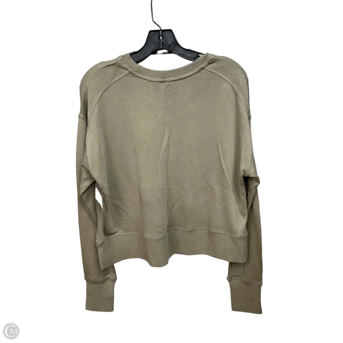 Top Long Sleeve By Mono B In Green, Size: S