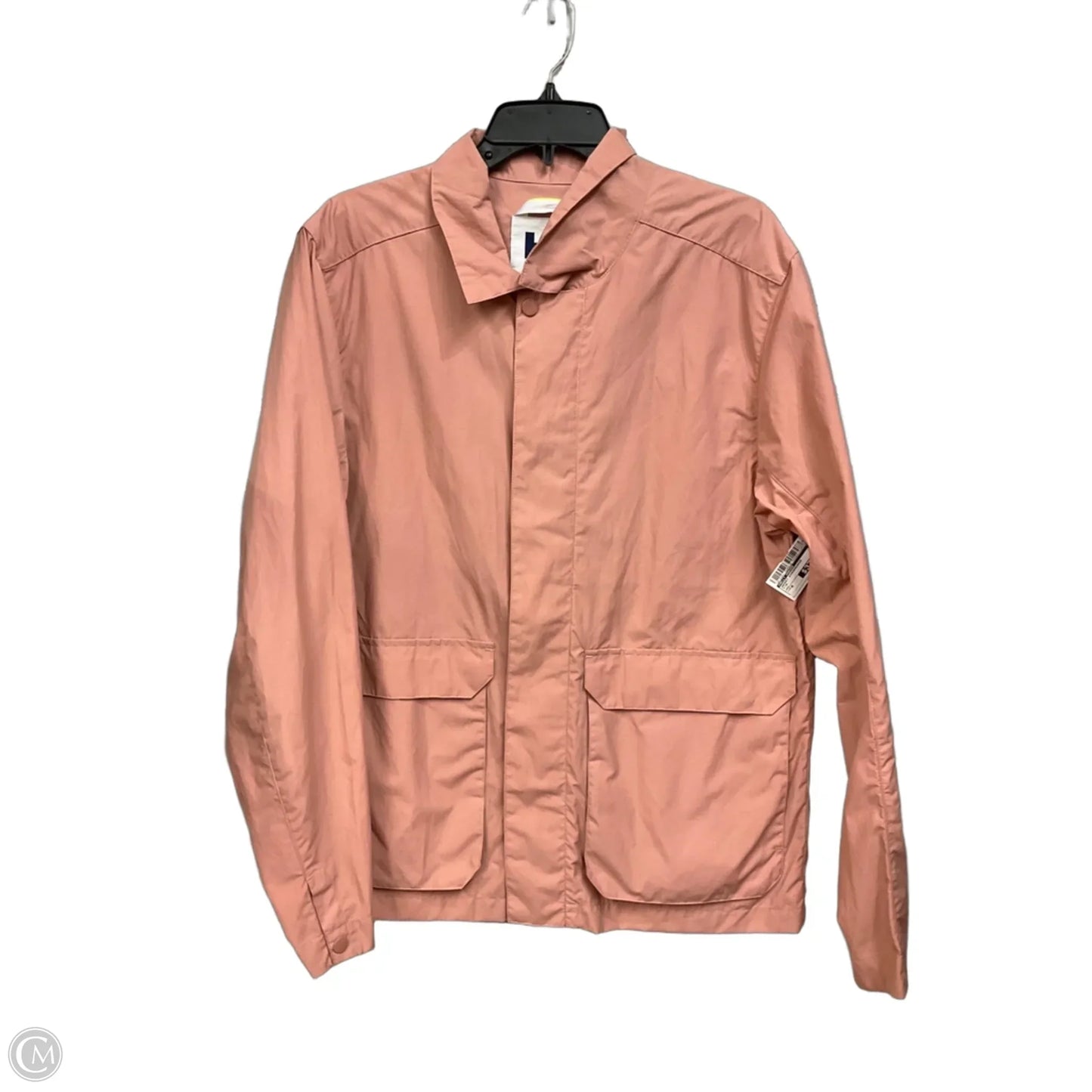 Jacket Windbreaker By Helly Hansen In Pink, Size: M