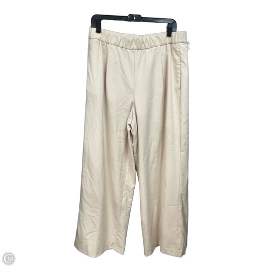 Pants Wide Leg By Ann Taylor In Tan, Size: 12