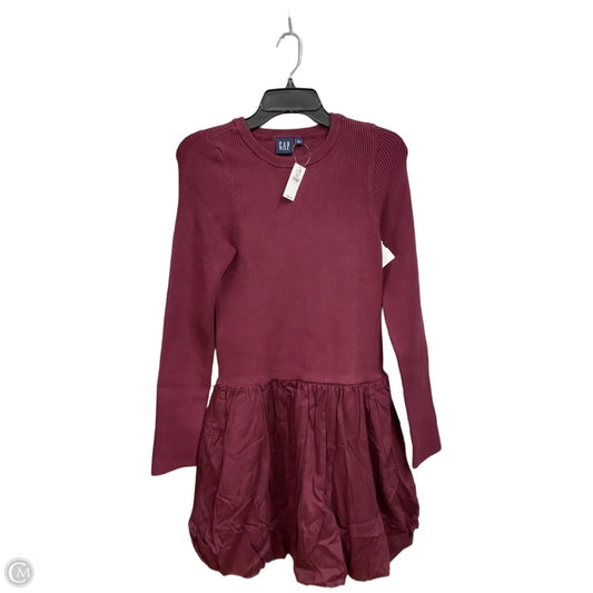 Dress Casual Short By Gap In Maroon, Size: L
