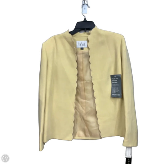 Blazer By Le Suit In Yellow, Size: M