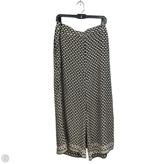 Pants Lounge By Max Studio In Black & Cream, Size: 18