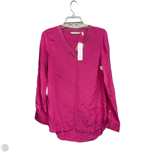 Tunic Long Sleeve By Soft Surroundings In Pink, Size: Xs