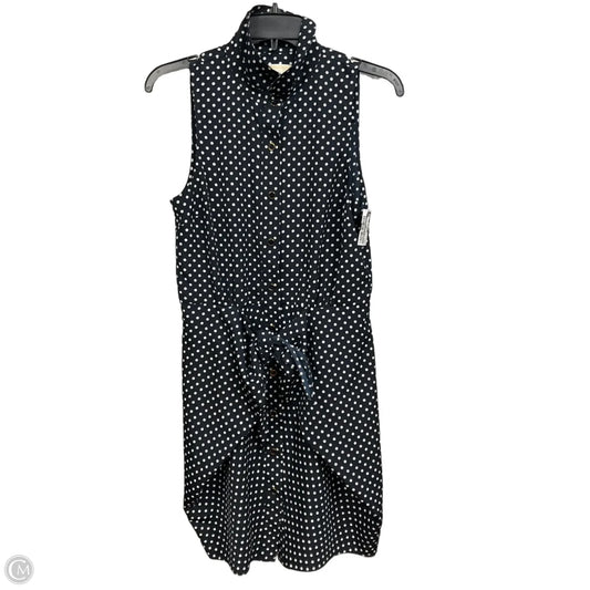 Dress Casual Short By Michael By Michael Kors In Polkadot Pattern, Size: S