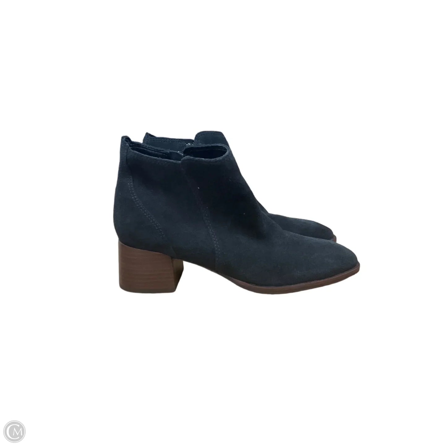 Boots Ankle Heels By Lucky Brand In Black & Brown, Size: 9.5