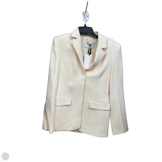 Blazer Designer By Victoria Beckham In Cream, Size: M