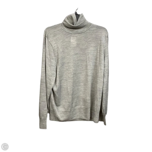 Top Long Sleeve By J. Crew In Grey, Size: 2x