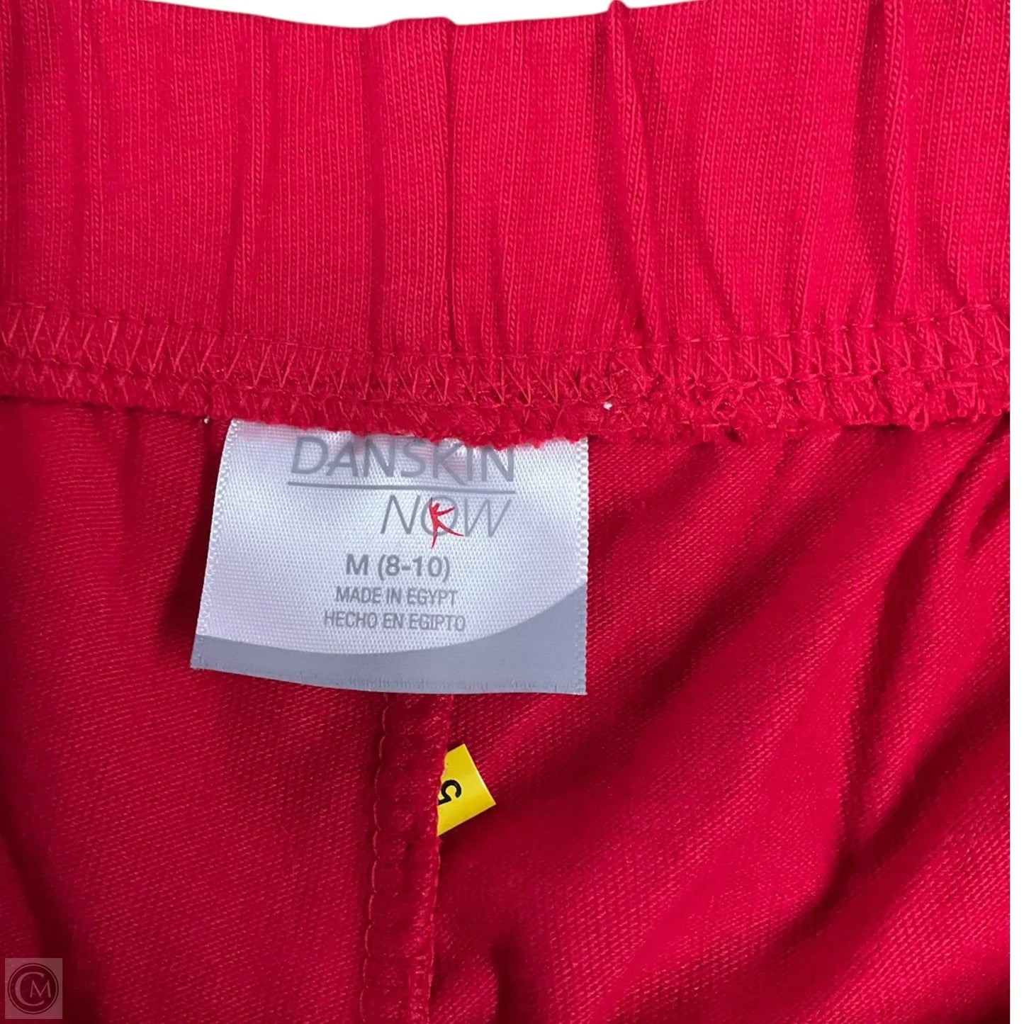 Athletic Shorts By Danskin In Red, Size: M