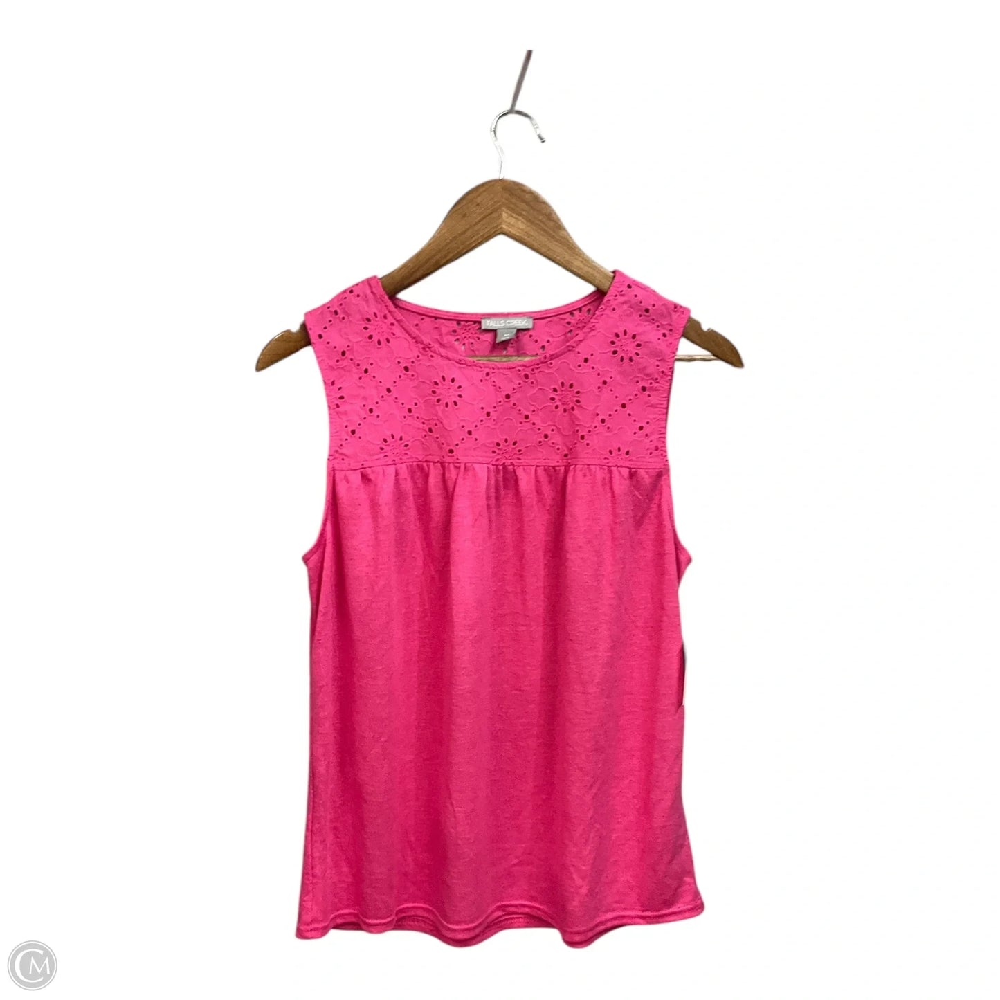 Top Sleeveless By Falls Creek In Pink, Size: M
