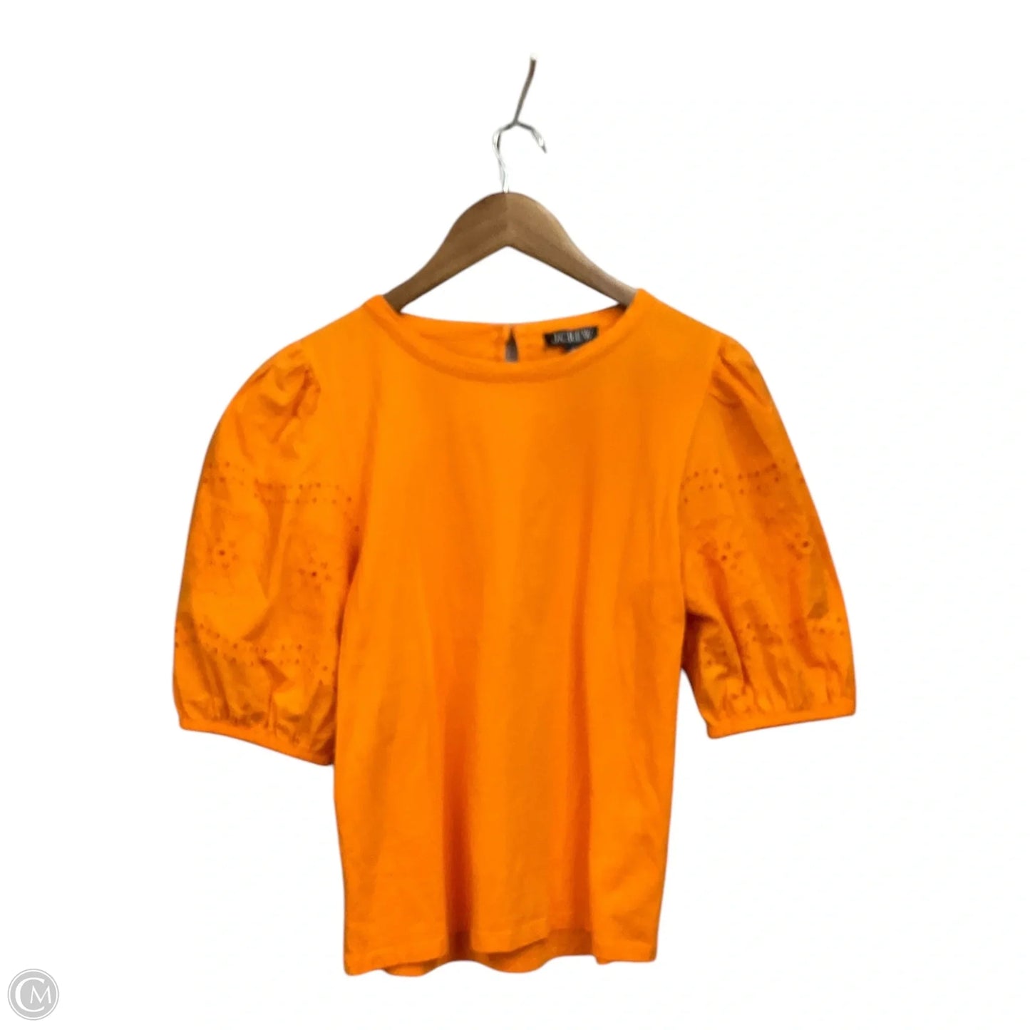 Top Short Sleeve By J. Crew In Orange, Size: M