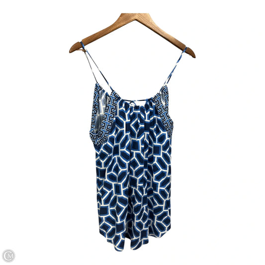 Top Sleeveless By Southern Tide In Geometric Pattern, Size: M