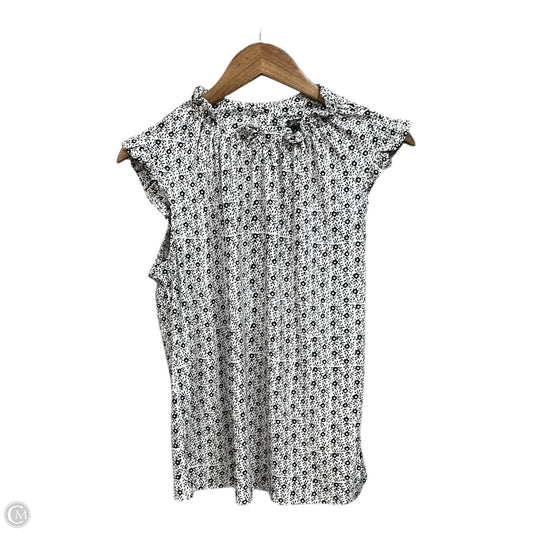 Top Sleeveless By Adrianna Papell In Floral Print, Size: M