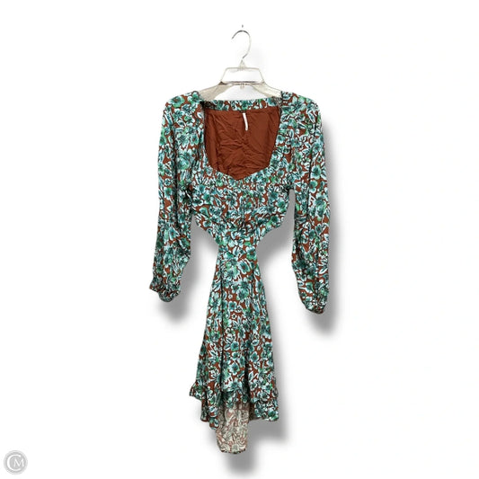 Dress Casual Short By Free People In Floral Print, Size: Xs