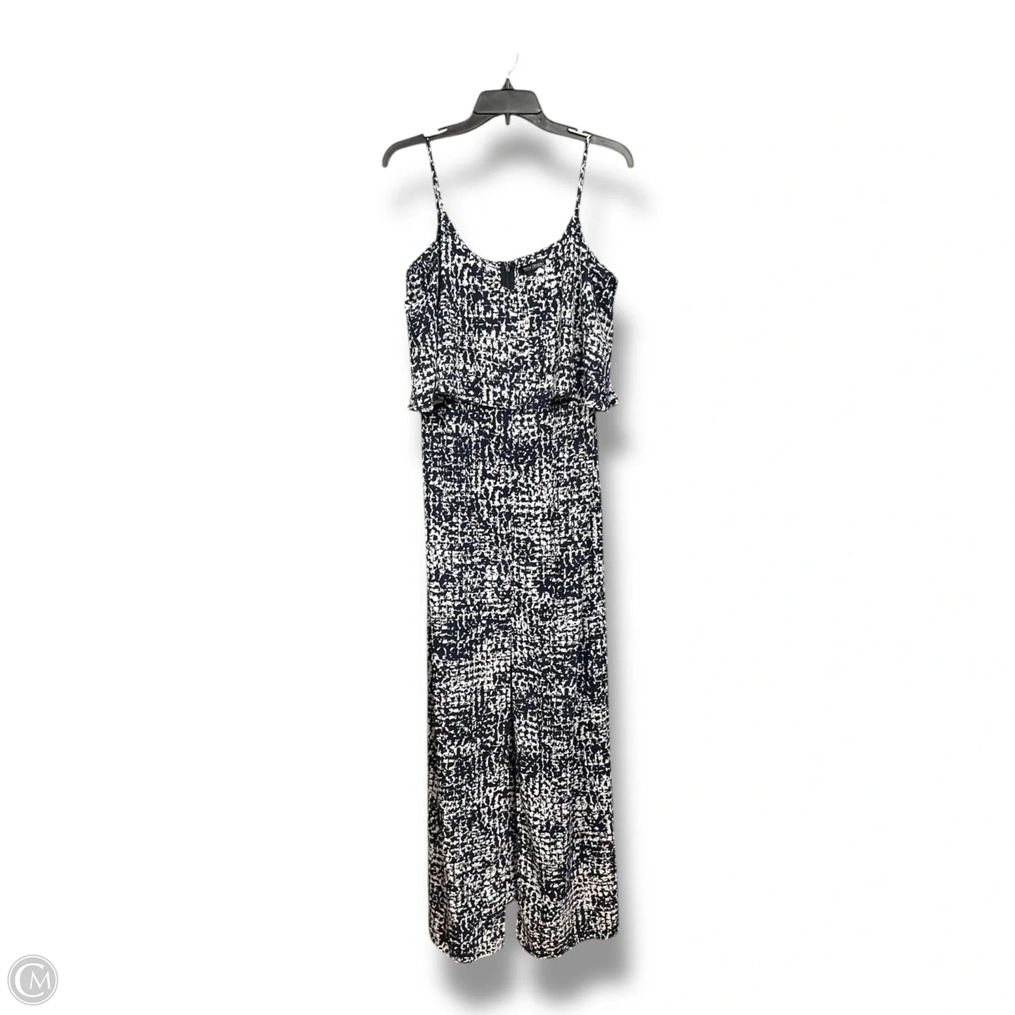 Dress Casual Maxi By White House Black Market In Blue & White, Size: L