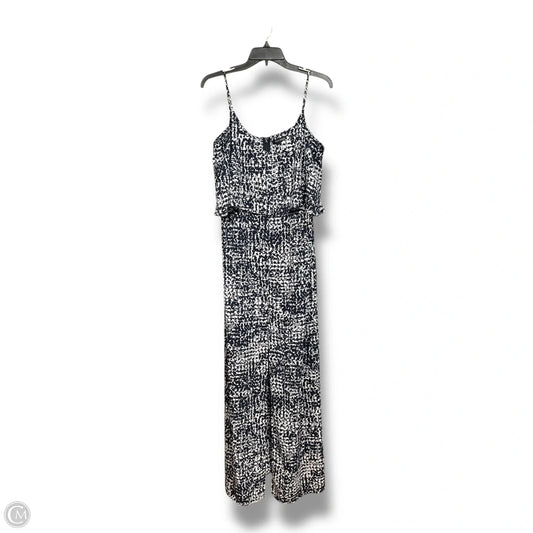 Dress Casual Maxi By White House Black Market In Blue & White, Size: L