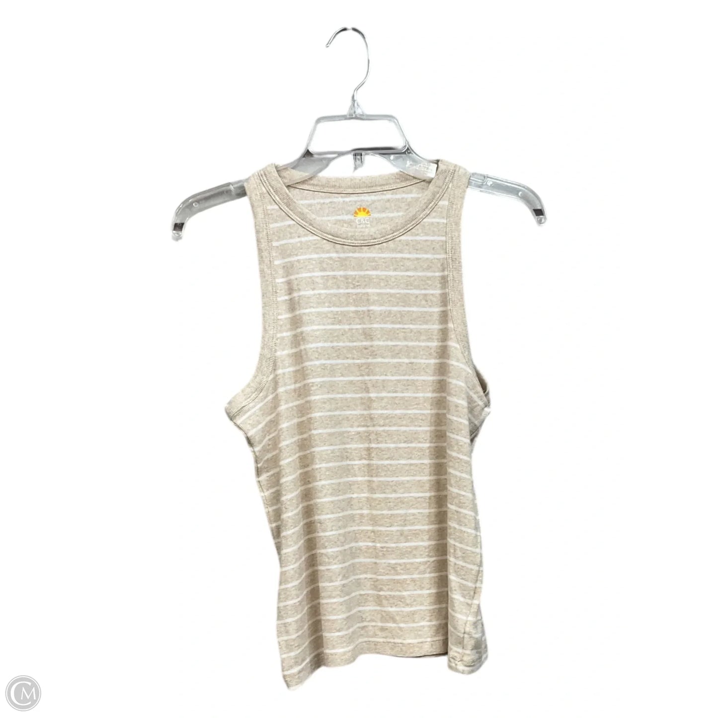 Tank Top By C And C In Striped Pattern, Size: L