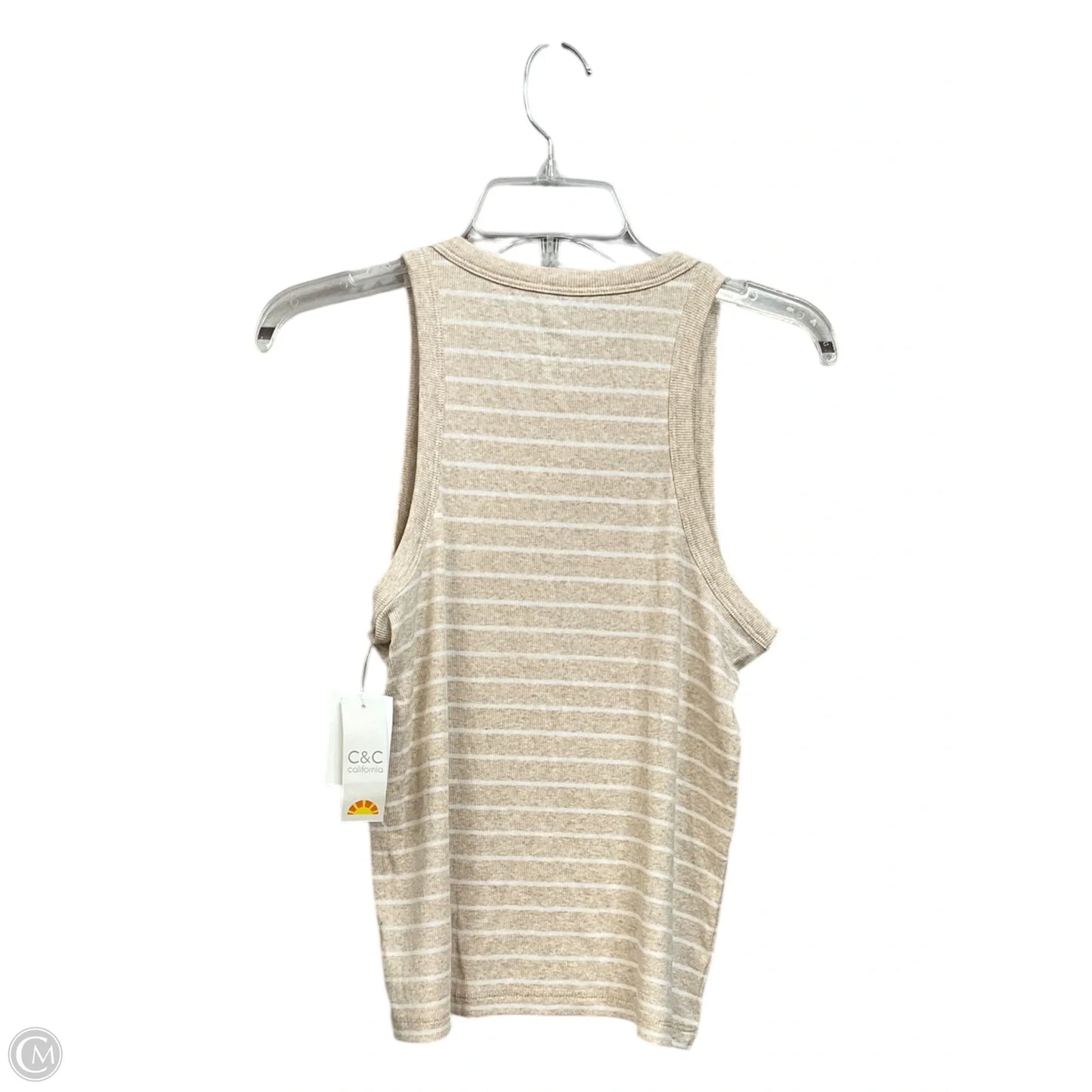 Tank Top By C And C In Striped Pattern, Size: L