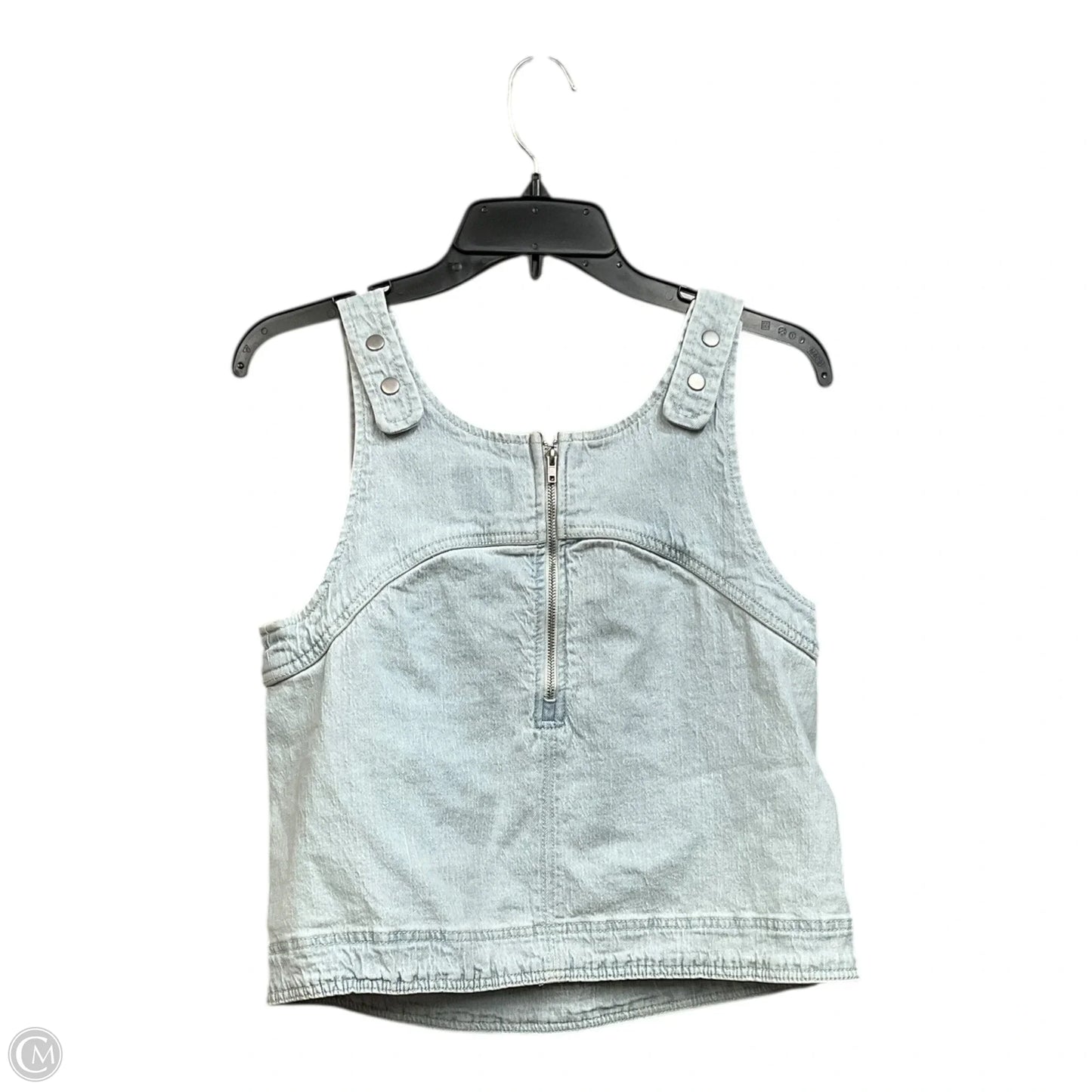 Top Sleeveless By Velvet Heart In Blue Denim, Size: M