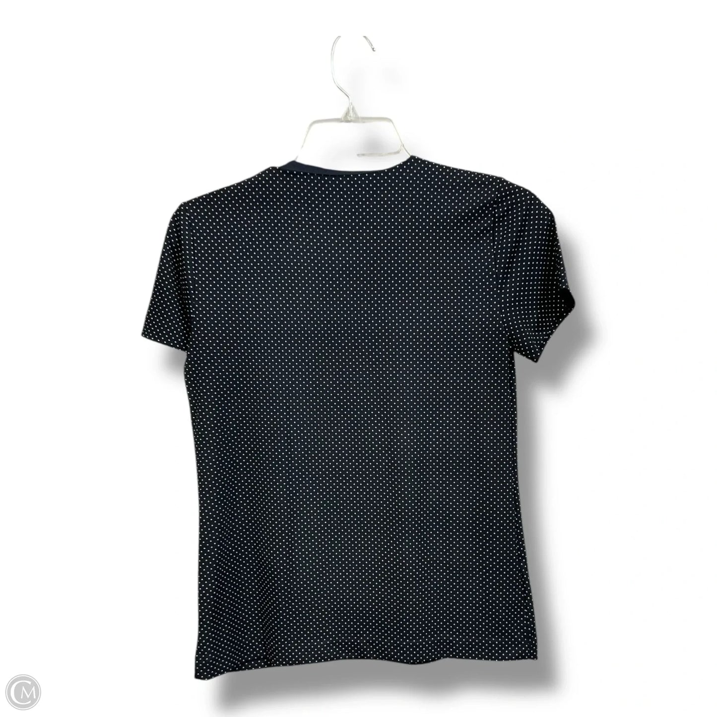 Top Short Sleeve By Ann Taylor In Polkadot Pattern, Size: Xs