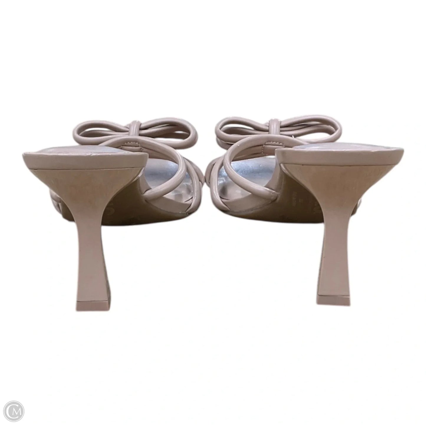 Sandals Heels Kitten By Inc In Tan, Size: 8